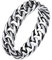 Bestyle Herren Bandring für Männer Gothic Ring aus 925 Sterling Silber Panzerkette Fingerring Hip Hop Punk Schmuck Partner Geschenke 67