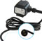 LIGHTEU®, Adattatore AC/AC TDC DE-21-12W Alimentatore a spina 12V AC 1.75Amp 21VA trasformatore con cavo di prolunga IP44