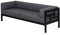 Gutekissen® Gartenmöbel aus Holz Gartensofa Gartengarnitur mit Auflagen Lounge Möbel Verschiedene Varianten Black COR (Dunkelgrau, 3-Sitzer-Sofa)