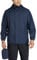 33,000ft Men's Lightweight Waterproof Outdoor Jackets Windproof Rain Shell Jacket Packaway Hooded Raincoat for Golf Fishing Cycling Navy Blue L