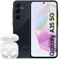 Samsung Galaxy A35 5G, Factory Unlocked Android Smartphone, 128GB, 6GB RAM, Awesome Navy Galaxy Buds FE Wireless Earbuds (UK Version)
