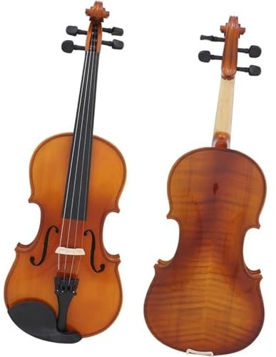 Geigeninstrument 4/4 1/4 1/8 Violine Natürliche Akustische Geige Fichte Panel Massivholz Geige Mit Fall Bogen Anfänger Musikinstrument (Color : 1/8)