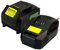 Set Batteria e Caricabatteria per Elettroutensili al Litio, 4Ah, 20V - Batteria con Caricatore Ultra Veloce 900W con Indicatore LED e Protezioni di Sovraccarico, Compatibile con Trapani e Avvitatori