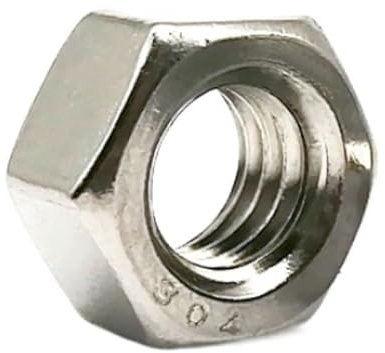 1/5/10 Stück UNF 304 A2-70 Edelstahl UK US Standard Feingewinde Sechskantmutter Sechskantmutter 1/4 5/16 3/8 7/16 1/2 5/8 3/4 7/8(Size:UNF 1/2-20 1pc)
