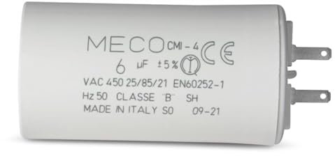 condensateur meco 6uf cosse 2.8mm pour volet roulant