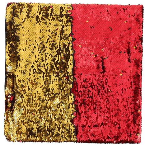 IMIKEYA Modischer Kissenbezug Mit Pailletten Und Glitzer Dekokissen Für Dekorative Wohnaccessoires