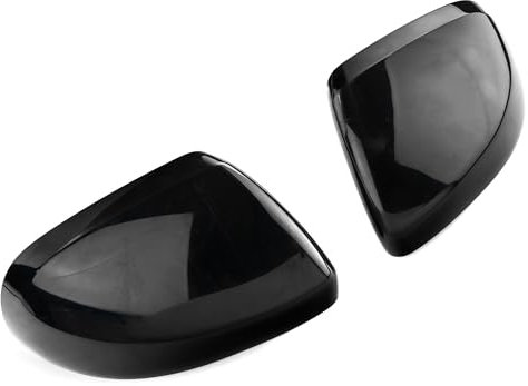 CHROMEMASTER | Spiegelkappen Kompatibel mit Mercedes Vito W447 2014+ | ABS-Kunststoff; Piano Black; Spiegelabdeckungen Verleihen dem Auto ein Einzigartiges Aussehen und Schutz vor Beschädigungen