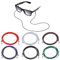 Ymapinc 6Pcs Chains for Glasses Around Neck, Adjustable Sunglass Strap Cord Holders Eye Glass Lanyard for Women and Men, Protected Necklace Glasses String 6 Colors - Red Green Black Navy Gray Brown