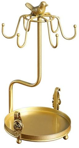 Pqahffowr Tea Cup Rack Stand Freestanding Mug Cup Holders Cups Stand for Kitchen Counter B