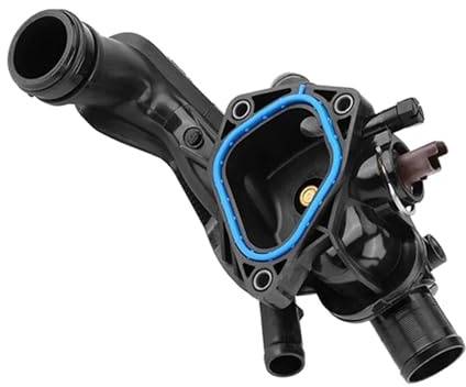 CMJAHU Compatible con Mini Cooper, Citroën C4, Picasso, DS3, Peugeot R56, refrigerante del motor 11537534521, carcasa del termostato 9810916980.