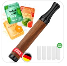 Mindfulness-Inhalator-Set mit Luftwiderstand, inklusive 15 Aromafiltern.H