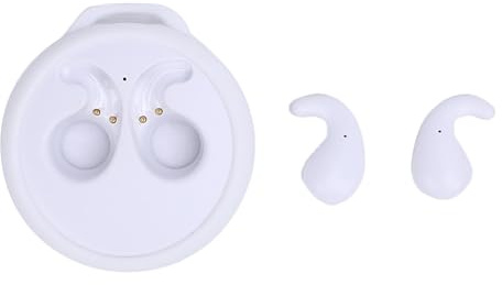 Sonew Sleep Earbuds with 5.3 Noise Cancelling for Side Sleepers | Translator Earbuds for Clear Calls in (White)
