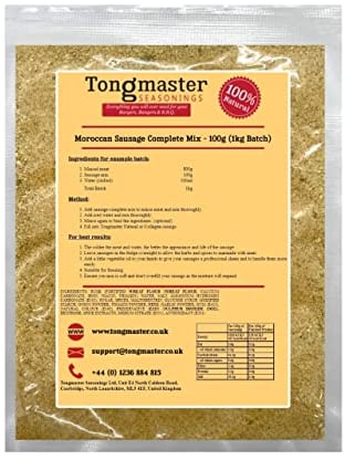 Moroccan Sausage Complete Mix - 100g (1kg Batch)
