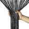 smilegirl String Door Curtain Fly Insect Bug Screen String Doorways Divider Glitter Retro Tassel Doors Doorways Dividers Window Curtain Panel Party Decorations (Black)