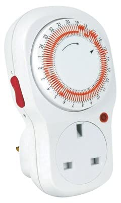 Shpelec® Interrupteur minuteur 24 heures 13 A 3 kW 15 min