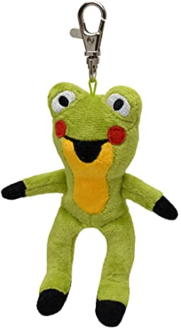 Schlüsselanhänger Schlüsselring 10 cm Original Der Kleine Maulwurf Frosch Schlüsselbund Kuscheltieranhänger Anhänger für Kinder