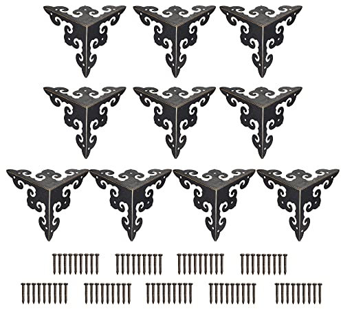sourcing map Eckenschutz aus Metall, 50 x 50 x 50 mm, 10 Stück