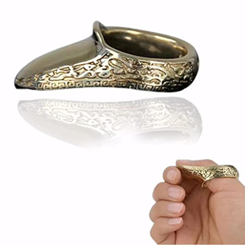 Bogenschießen Daumenring Bogenschütze Schmerzloser Fingerschutz Daumenschutz Ring 8 Größen Handgemachten für Mongolischen Reurve Bogen Traditionellen Bogen Langbogen 23mm