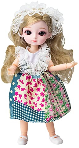 MagiDeal 13 Flexible Verbindung 20 cm 1/8 BJD Puppe Full Set Mode Puppe Spielzeug für Mädchen, Blond