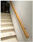 Handläufe für Treppen, Naturholz Handlauf Komplett-Kit, Handläufe For Innentreppen, Rutschfest Treppengeländer, Treppengreife For Ältere Menschen, An Der Wand Montiert ( Farbe : Natural , Größe : 80cm