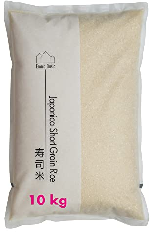 Emma Basic - Japonica Rice 10kg | Premium Short Grain Sushi Rice from Vietnam