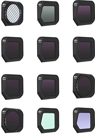 OZLLO [Drohnenteile] Kameraobjektivfilter for DJI Mavic 3 Classic Drone Ersatzteile 8/16/32/64 ND NDPL CPL MCUV Night Star Filter Kit Zubehör (Color : 12 IN 1)
