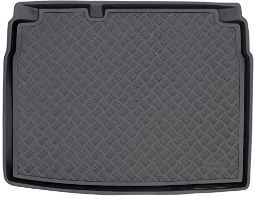 MOTOS Kofferraumwanne Kofferraummatte passt für Volkswagen Golf VI 2008-2012 Kompletter Schutz für Ihr Auto bei Allen Wetterbedingungen mit perfekt passenden kofferraummatten