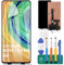OLED para Xiaomi Redmi Note 12 Pro 5G 2022 Pantalla LCD para Redmi Note 12 Pro 5G Reemplazo de pantalla 22101316C Kits de reparación táctil sin marco (negro, no para 4G)