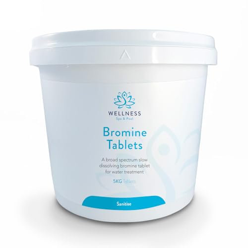 Wellness Spa & Pool Bromine Tablets 5kg - Spas, Pools, Hot Tubs and Inflatables Spas - 5kg Bromine Tablets 20g Slow Release