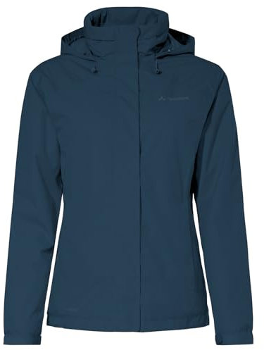 VAUDE Regenjacke Women's Escape Bike Warm Jacket, wasser- und winddichte Fahrradjacke Damen, atmungsaktive Damen-Outdoorjacke – in Blau, Größe: 40