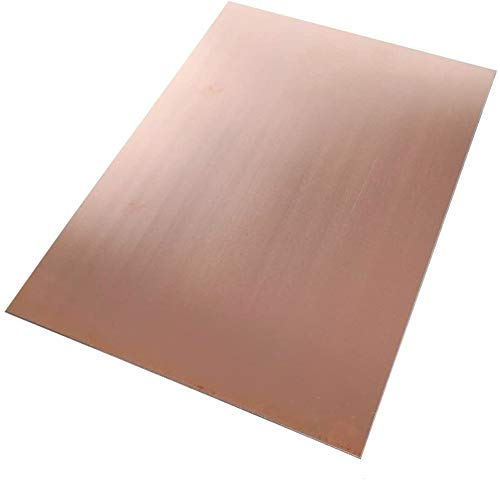 Metal foil,Pure Copper Metal Sheet Foil Plate 4 x 100 x 100 mm Cut Copper Metal Plate,100mm x 100mm x 5mm (Size : 100mm x 100mm x 5mm)