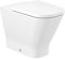 ROCA A347479000 THE GAP SQUARE Confort Inodoro Rimless Tanque Alto Blanco - Asiento: SIN ASIENTO SIN ASIENTO