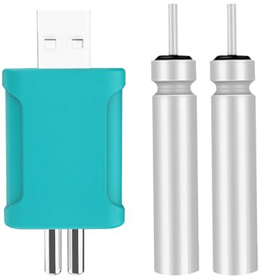 Hekasvm LED Posen Angeln Kann die Farbe ändern, Posen Angel mit Batterie Ladegerät für mit 2 Stabbatterie Typ CR425, Angelzubehör Kann Tagsüber Und Nachts Verwendet Werden (USB Ladegerät)