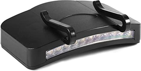 BONKZEBU 1Pcs Radfahren Wandern Camping Kappe Licht Nacht Clip auf Caplight Weiß Licht Lampe LED Kappe Licht Radfahren Kappe Licht