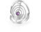 Dreamtimes Cho Ku Rei Reiki Ring Schutz Heilung Symbol Yoga Ringe für Frauen Sacred Geometry Edelstahl Energie Yoga Power Ring Sacred Geometry Amulett (Silber-L)