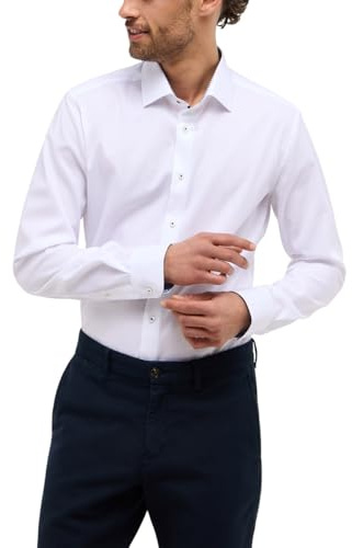 ETERNA Male Original Shirt Slim FIT 39_H_1/1, 1/1, weiß
