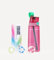 Borraccia rosa air up con 3 pod in omaggio