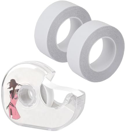 AEIOPRS 2 Rotoli da 5M Fashion Tape Nastro Biadesivo Invisibile per Reggiseno Donna