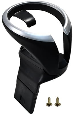 Car Cup Holder Adapter 51160443082 51169144632 Compatible with BMW 1 Series 128i 135i X1 (E81 E82 E84 E87 E87N E88) 2008-2013