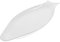 Gatuida 1 Pieza Plato De Pescado De Cerámica Platos Para Servir Plato Con Forma De Vaporera Ovalada Al Vapor Conformado Plato Humeante Fiesta Platos De Pescado Porcelana Lámina Blanco