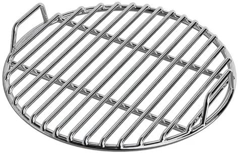 Extra dicker Durchmesser 30cm/35cm/40cm Rund Edelstahl Grillrost, BBQ Grillgitter Backblech für Camping, Picknick, Garten