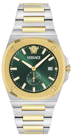 Versace Herren Analog Quarz Armabanduhr Tolomeo
