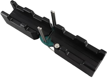Jelquix Miter Angles Cutting Tool High Accuracy ABS Black 2 in 1 Measuring Template Instrument for Woodworking