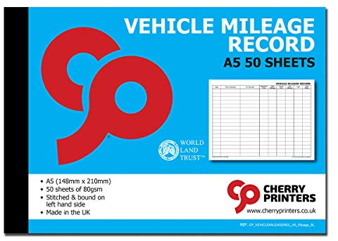 Cherry Fahrzeug-Killeaufzeichnungsbuch SL A5 50 Seiten 80 g/m²