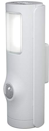 LEDVANCE LED Batteriebetriebene Leuchte, Leuchte für Innenanwendungen, Bewegungssensor, Tag-Nacht-Sensor, Kaltweiß, 36,0 mm x 42,0 mm x 108,0 mm, NIGHTLUX Torch