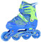 Inline Skates Damen - Inliner Kinder - Original Inline Skates Herren Skates ABEC7 Rollen Kohlenstoff inliner mit Einstellbarer Größe Inliner Damen Inline Skates,Blau,M