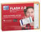 Oxford FLASH 2.0 Karteikarten A6, Lernkarten, 105x148mm, liniert, orange, 80 Blatt