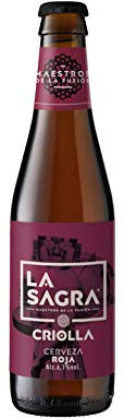 La Sagra Criolla Roja Cerveza Artesanal, 330cl