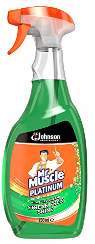 3 x Mr Muscle Window and Glass Cleaner 750ml Trigger spray Professional