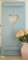 Landhaus Fensterladen Taubenblau mit Herz,Shabby antique chic Handgefertigt